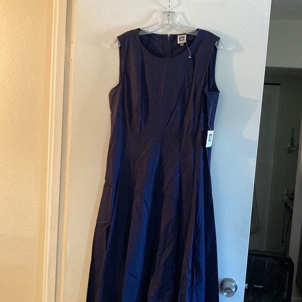 Navy Anne Klein dress